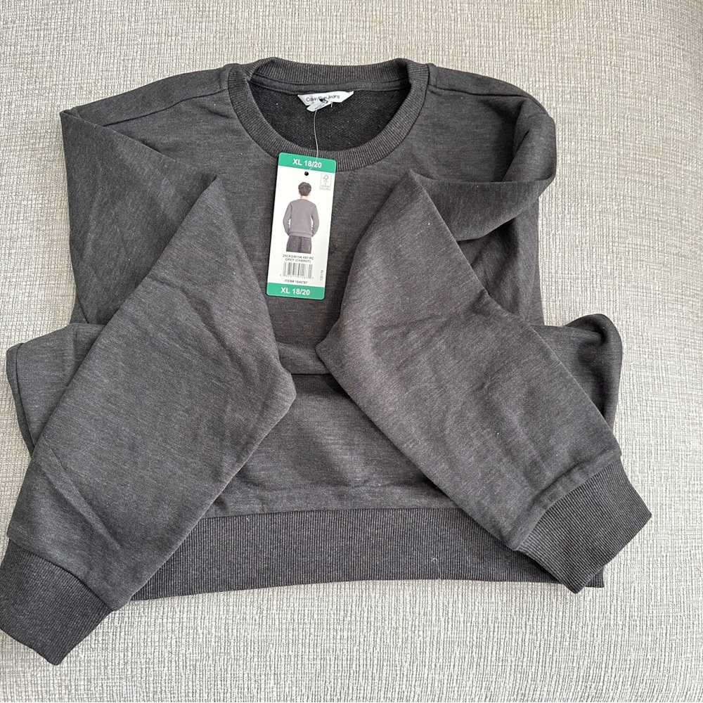Calvin Klein Jeans Charcoal Sweatshirt
